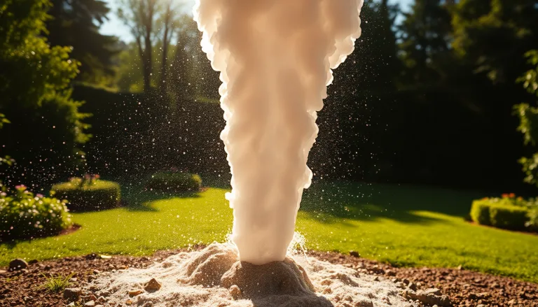 Tuyau d'arrosage exposé au soleil