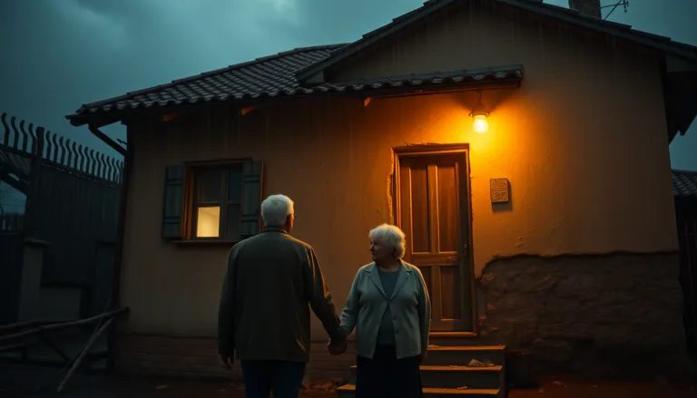 Fondations de maison fissurées.