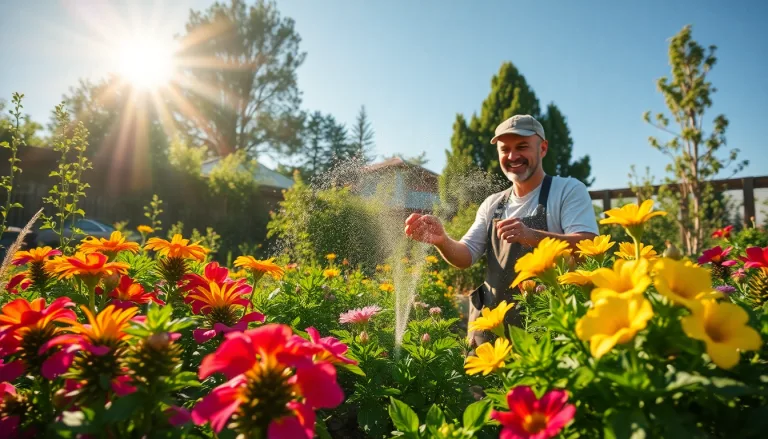 Un jardin luxuriant et résistant malgré une forte chaleur.