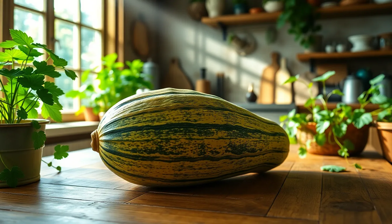 Courgette oubliée aux bienfaits pour les plantes