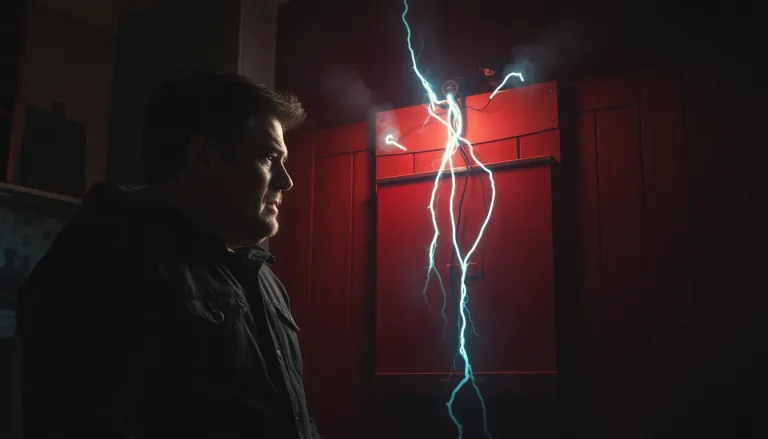 Schéma électrique avec des erreurs mises en évidence