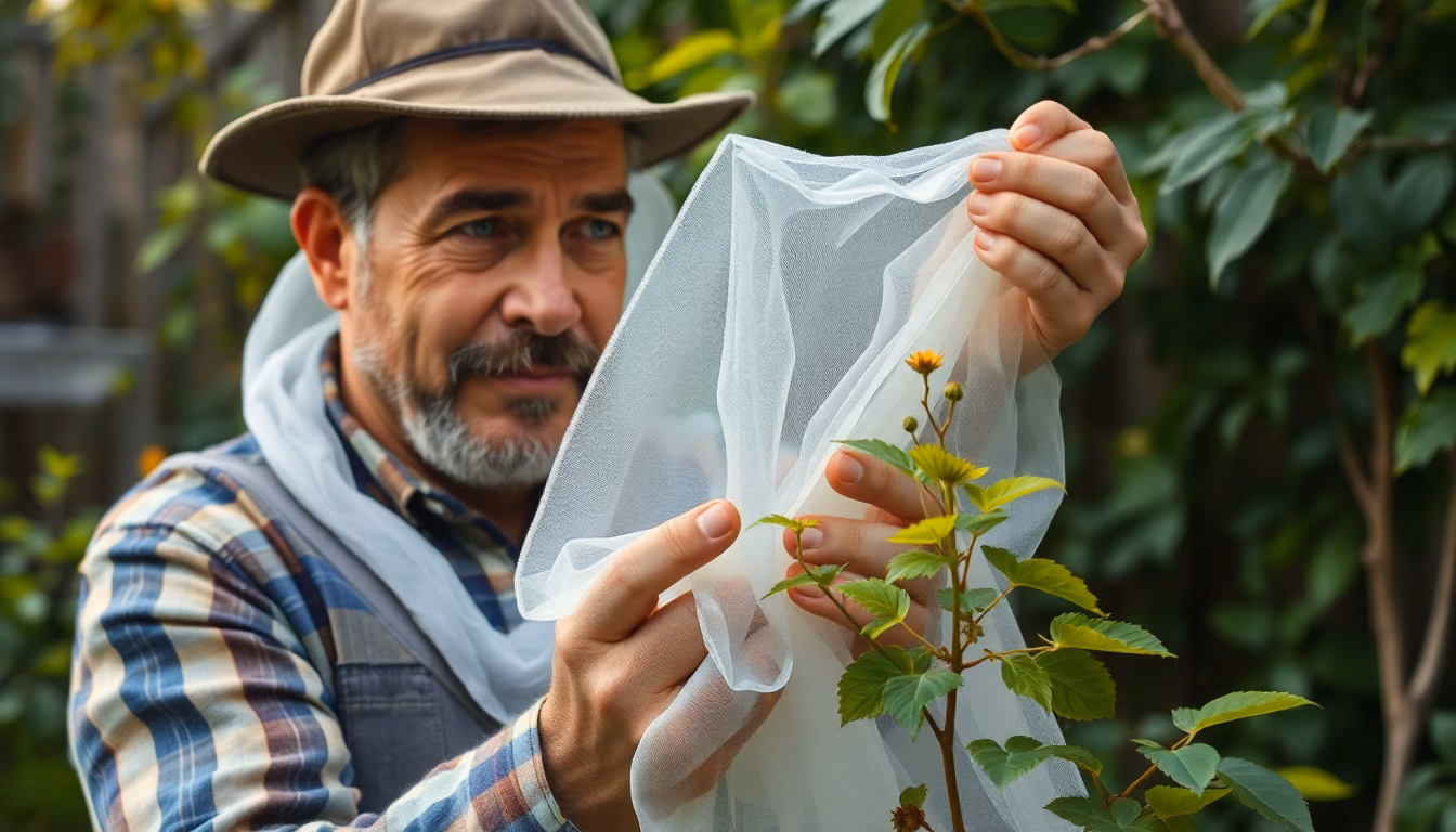 Plantes de jardin protégées du vent