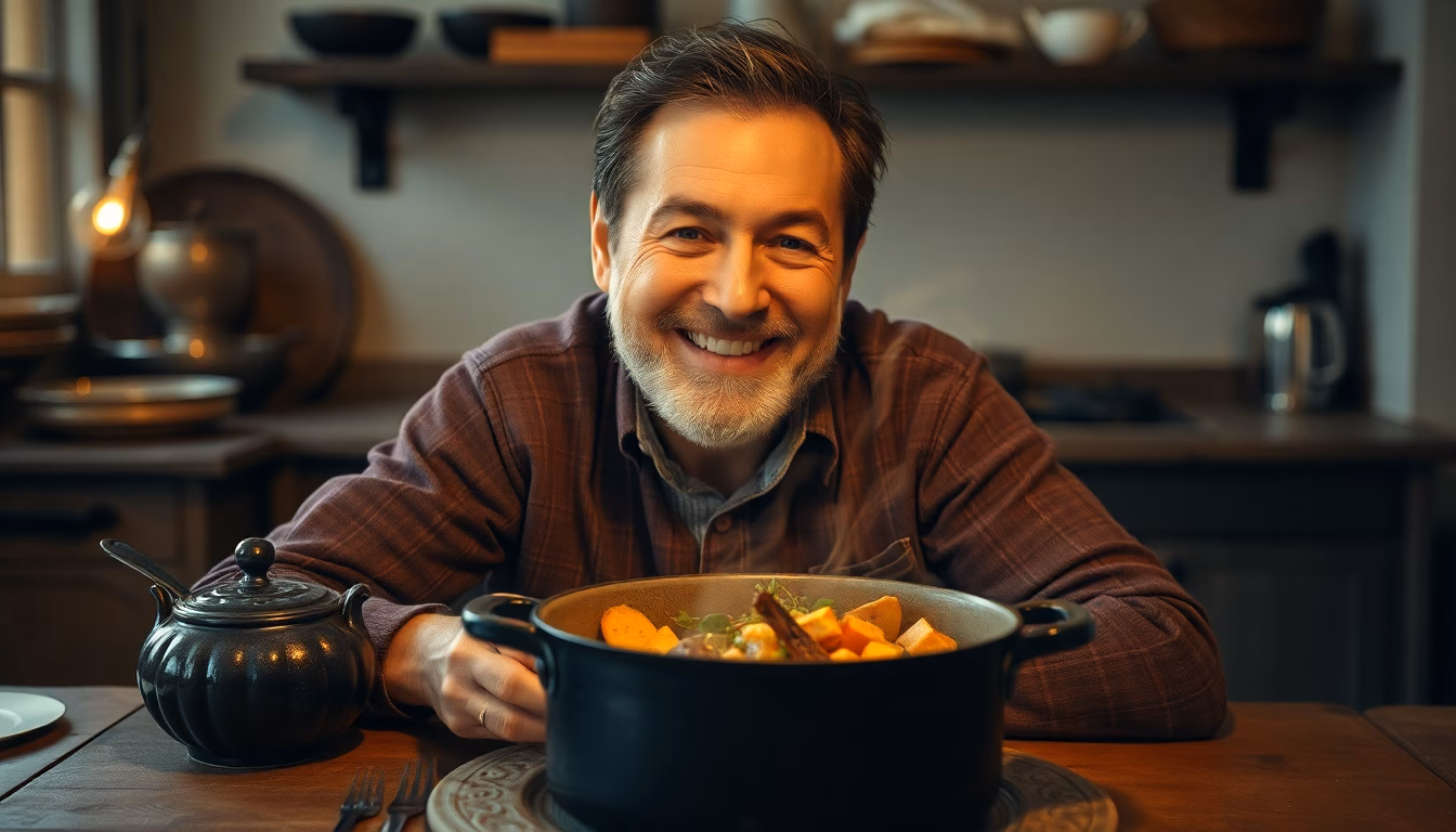 plat mijoté savoureux par Philippe Caubère