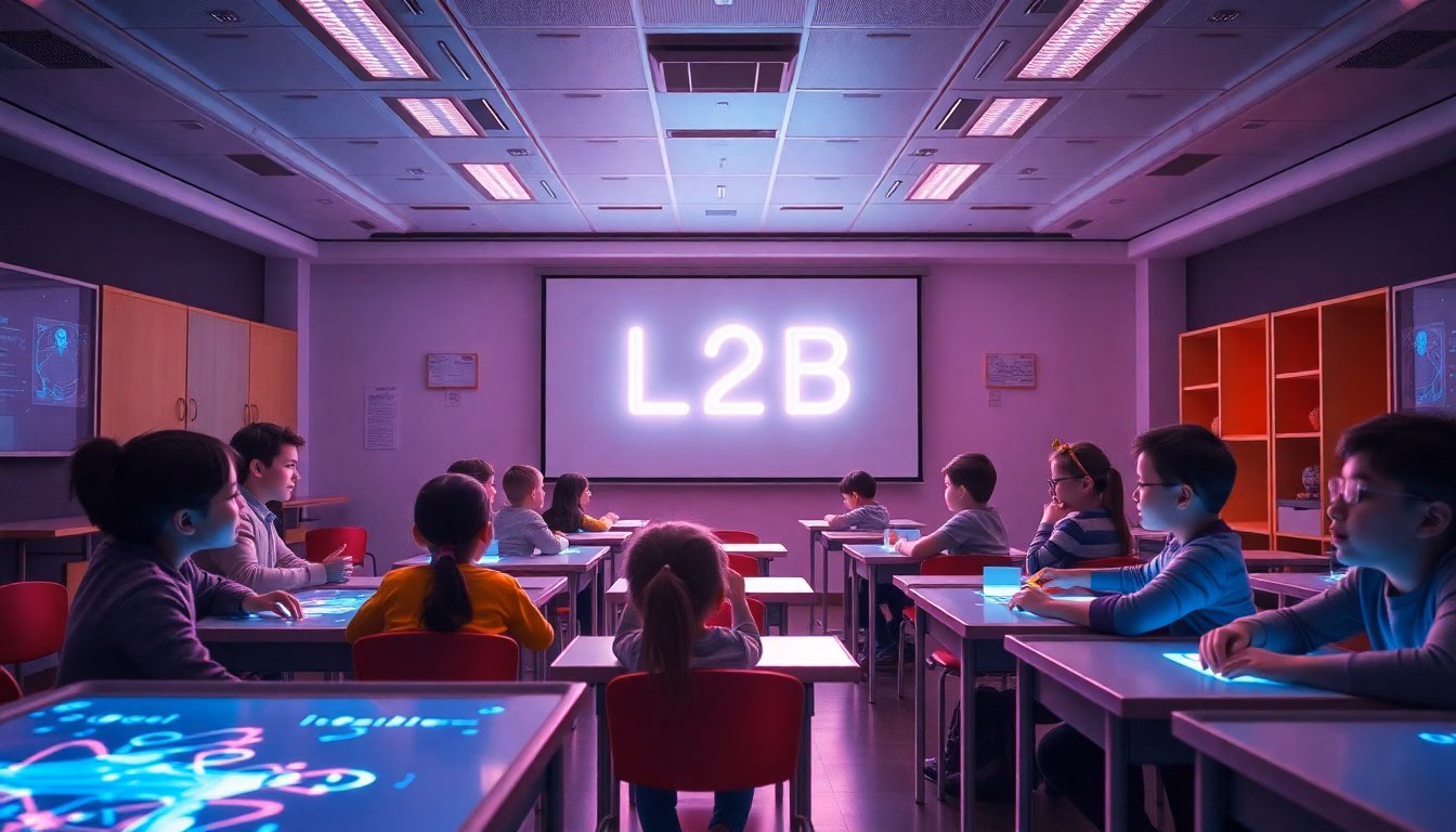 interface d'apprentissage digital avec IA