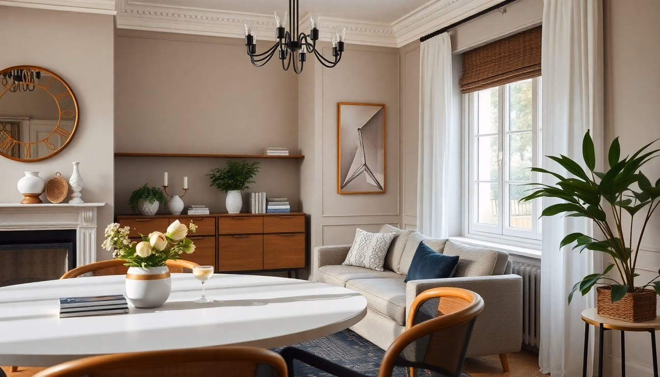 Intérieur chic et intemporel