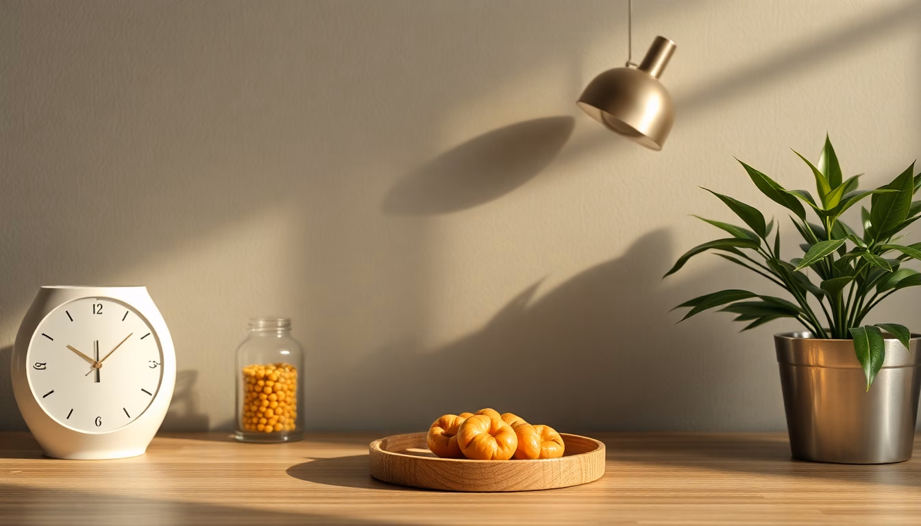 horloge et personne relaxée