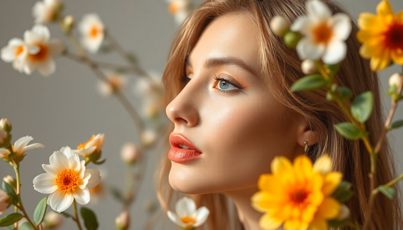 maquillage tendance femme printemps