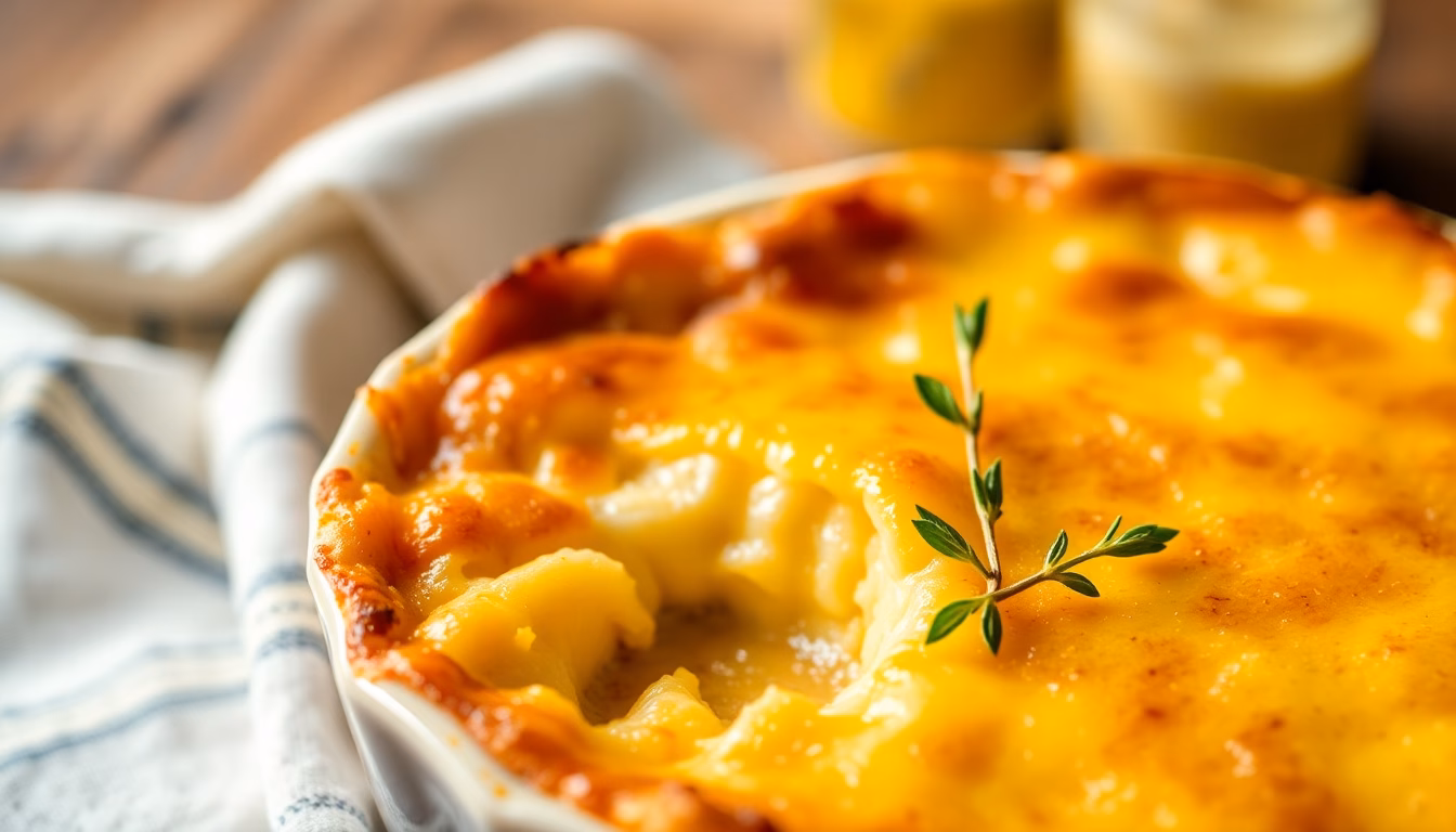Gratin dauphinois doré et crémeux