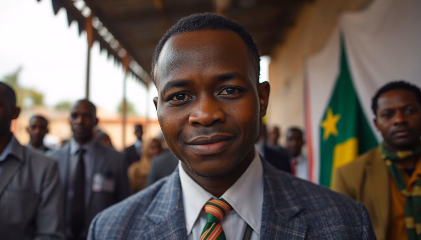 Symbole de la démocratie et de la politique au Cameroun