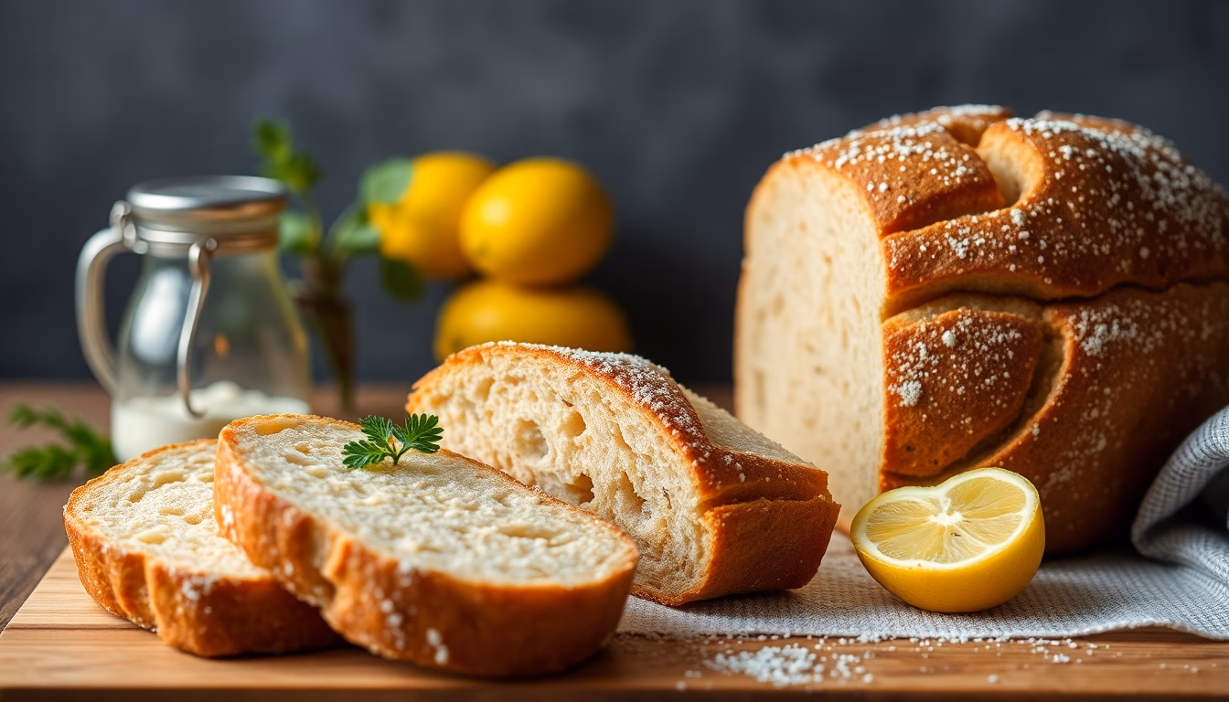 pain artisanal doré farine four