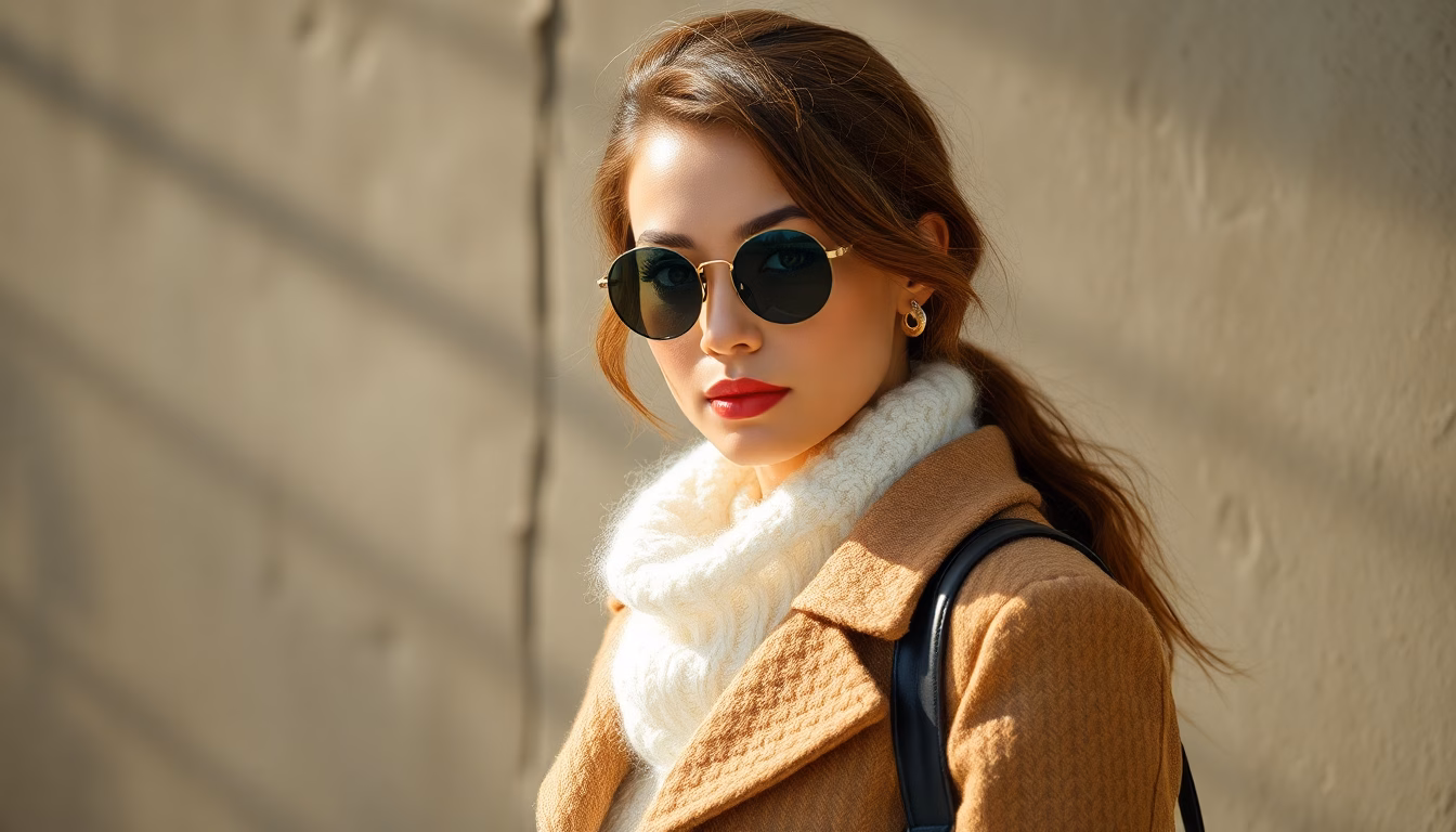 Journaliste Alix Bouilhaguet en tenue de mode