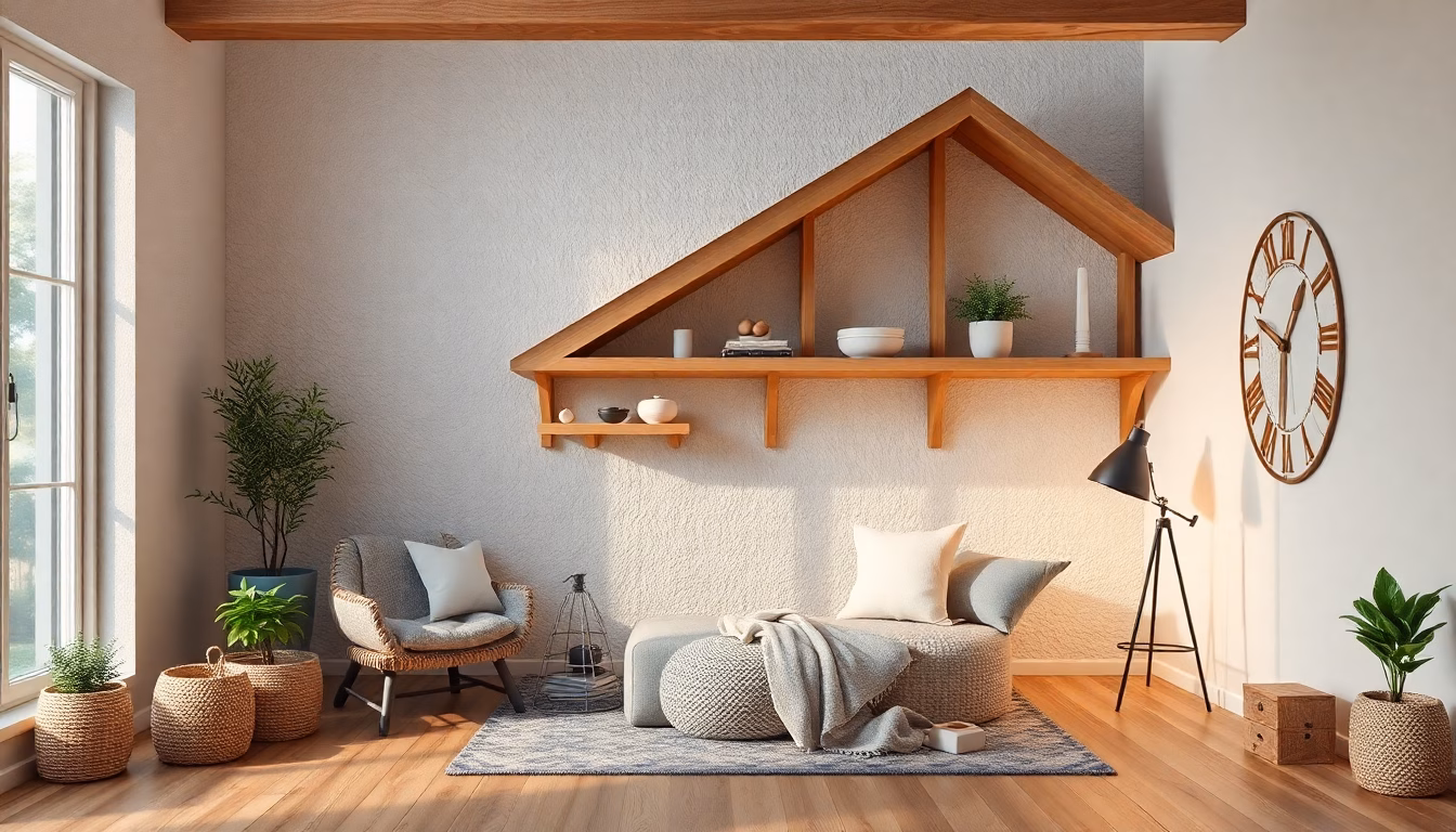 Maison en construction avec graphiques financiers