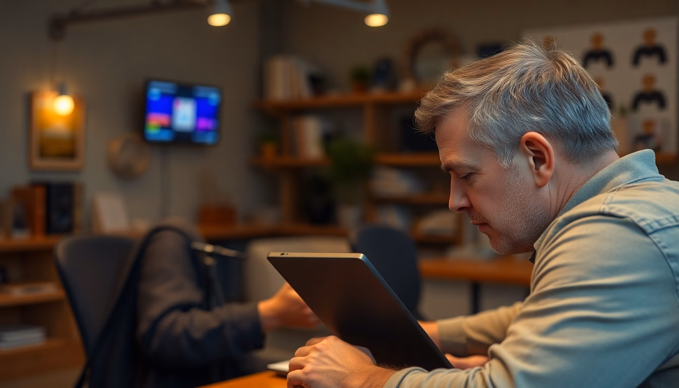 système de vote électronique futuriste