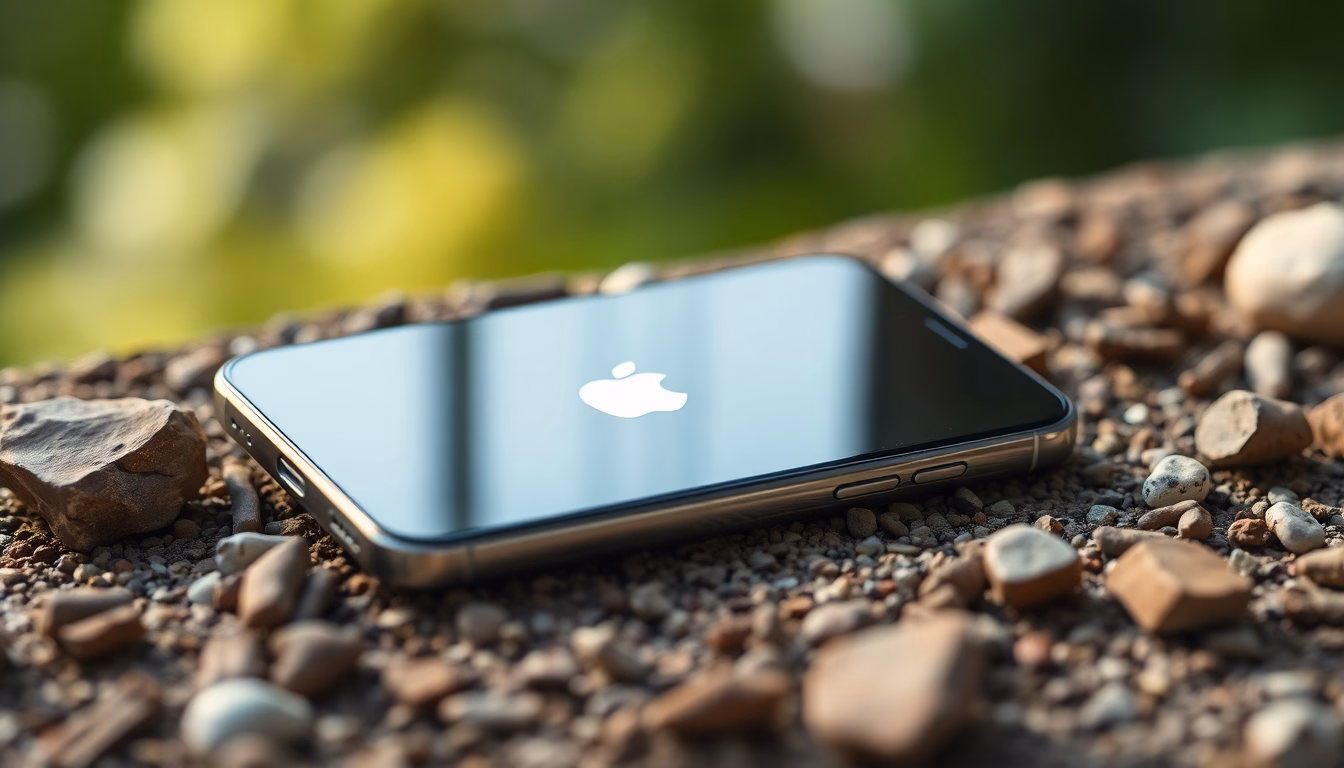 écran d'iPhone avec iOS 26