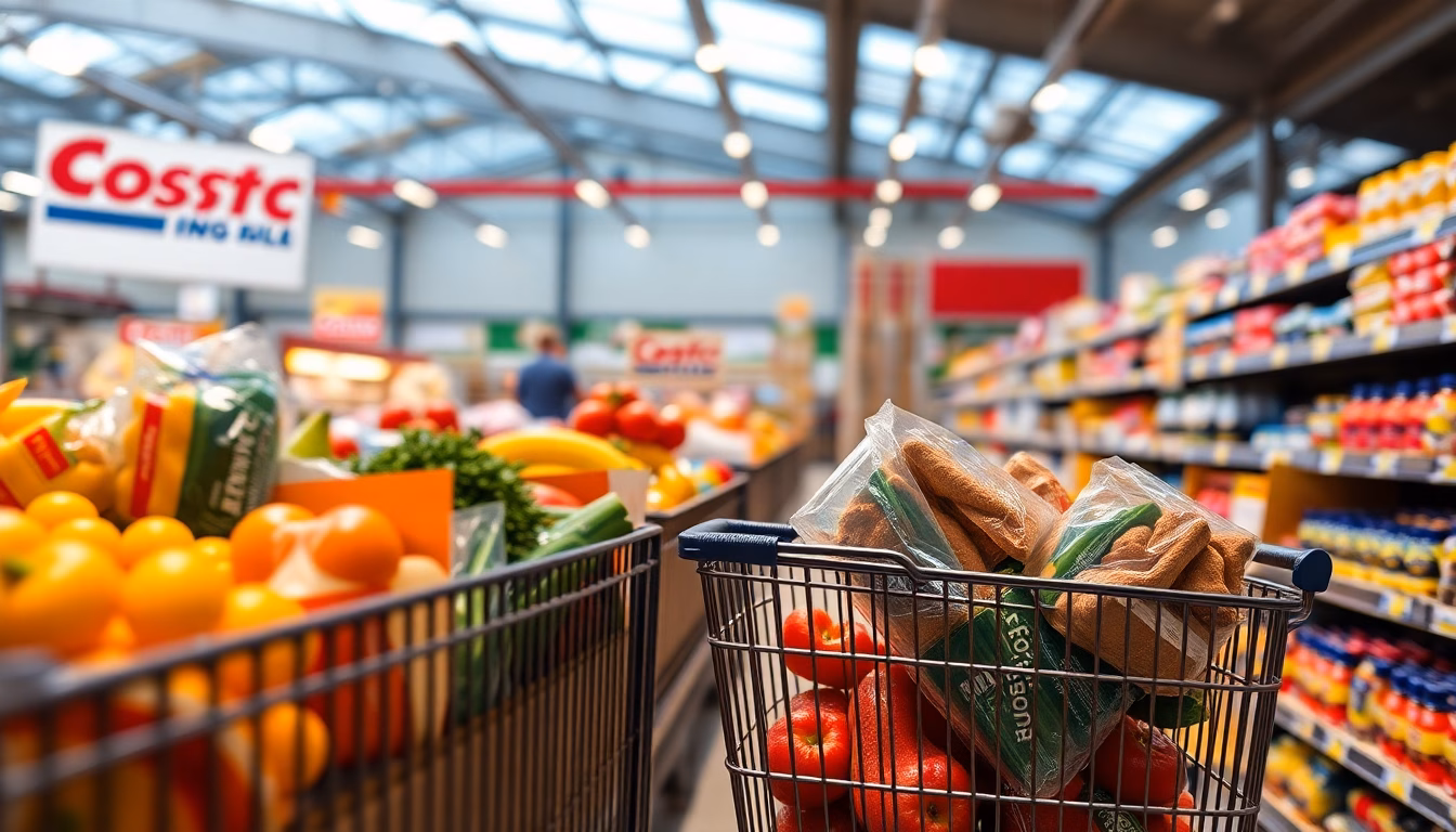 magasin Costco futuriste technologie